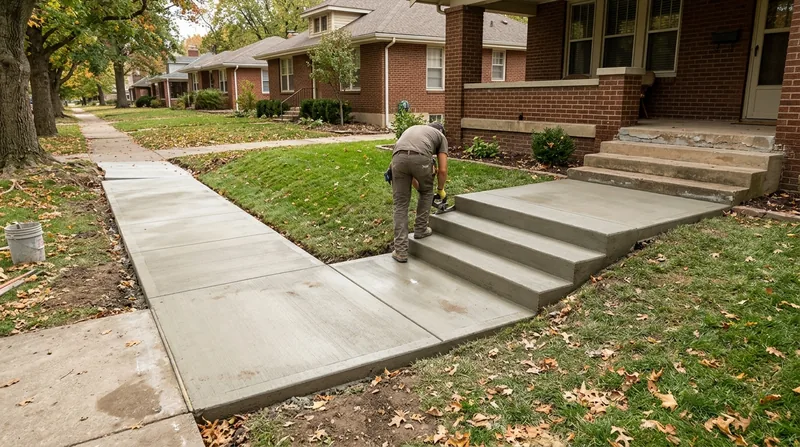 Sidewalks, Walkways & Steps Columbia